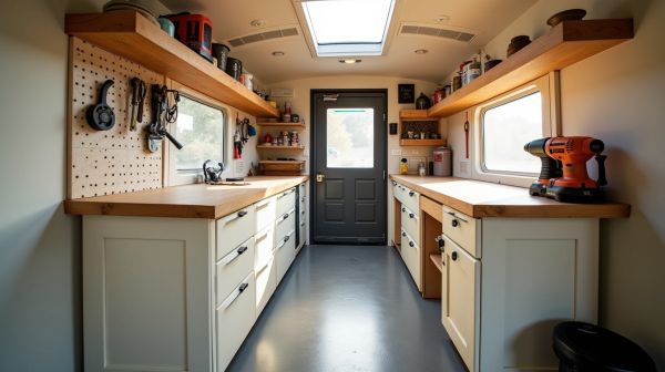 Aménagement de fourgon artisan : comment optimiser votre espace de travail ?