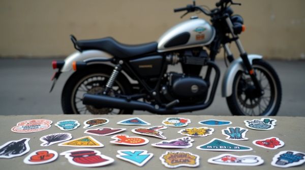 Comment personnaliser votre moto avec des stickers originaux