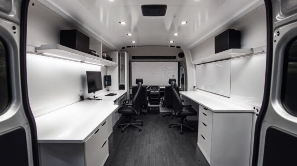 Top astuces pour transformer votre fourgon en espace pro